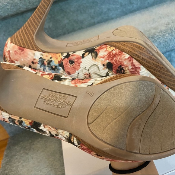 Christian Siriano Floral Stiletto Heels - Picture 4 of 7